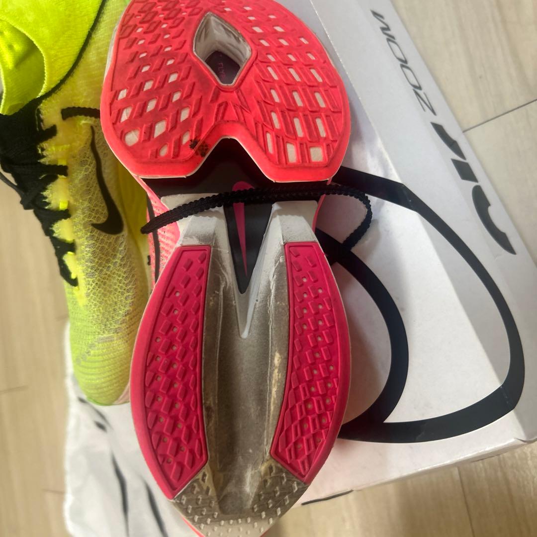 ナイキ スパイクシューズ イエロー/ピンク　25cm 箱があり