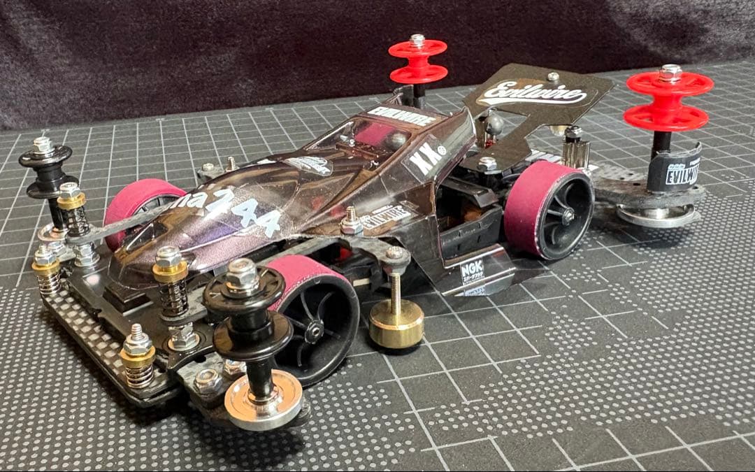 ミニ四駆 サンダーショット　MSフレキ　完成品