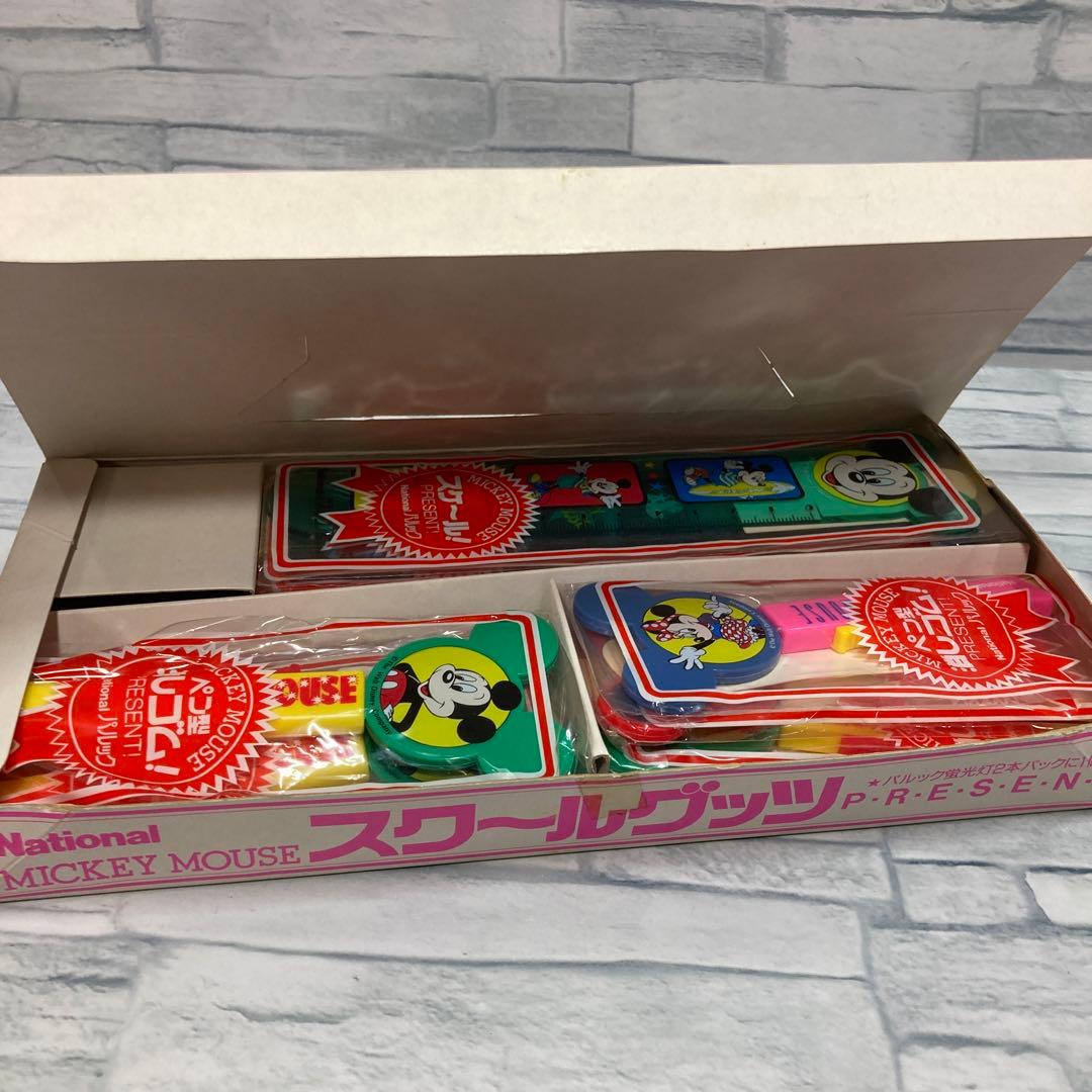 ナショナル 非売品 パルック ディズニー ミッキーマウス スクールグッズ