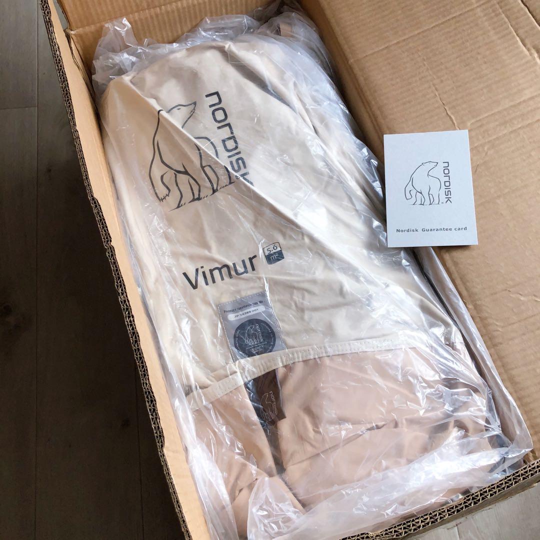 新品 ノルディスク　ヴィムル5.6 テント　ギャランティーカード付き