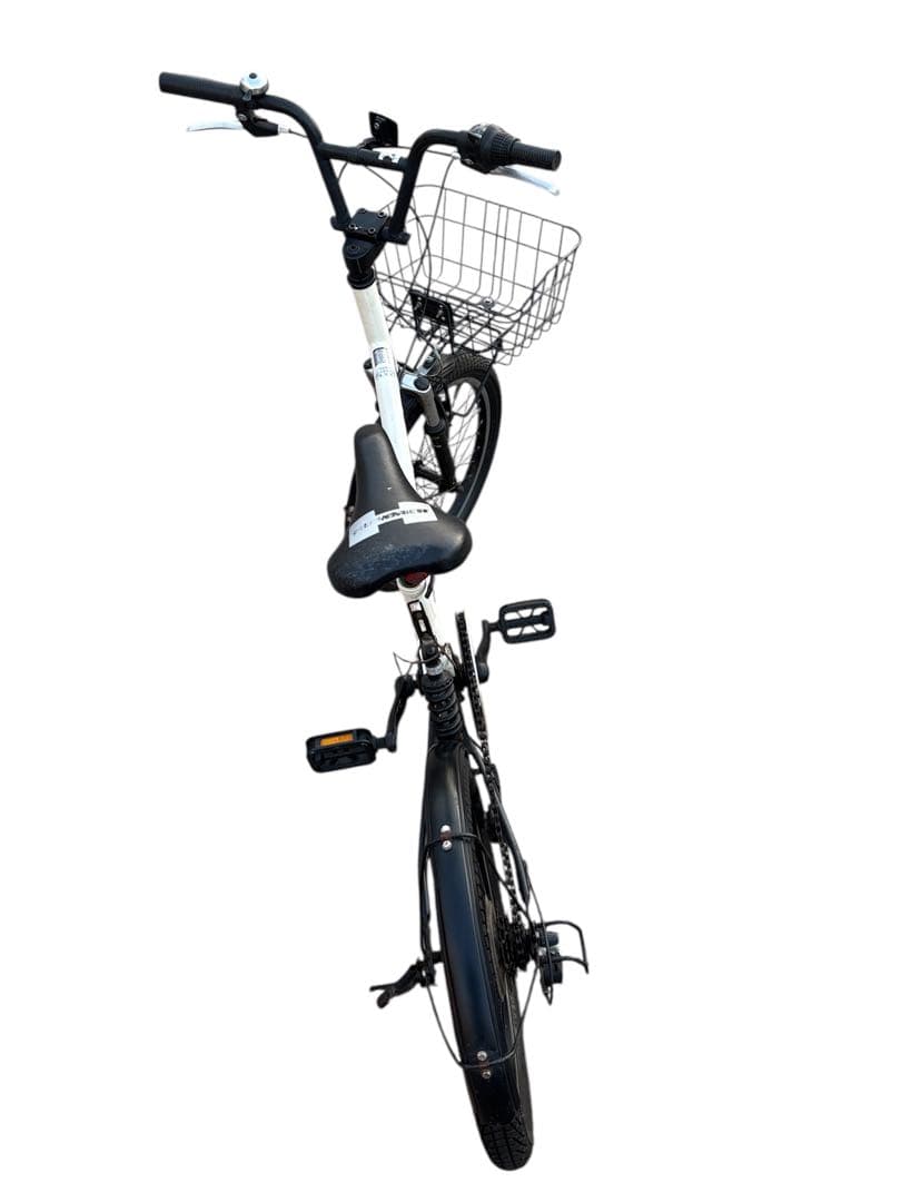 【引き取り限定】HUMMER折りたたみ自転車 外装6段変速サスペンション