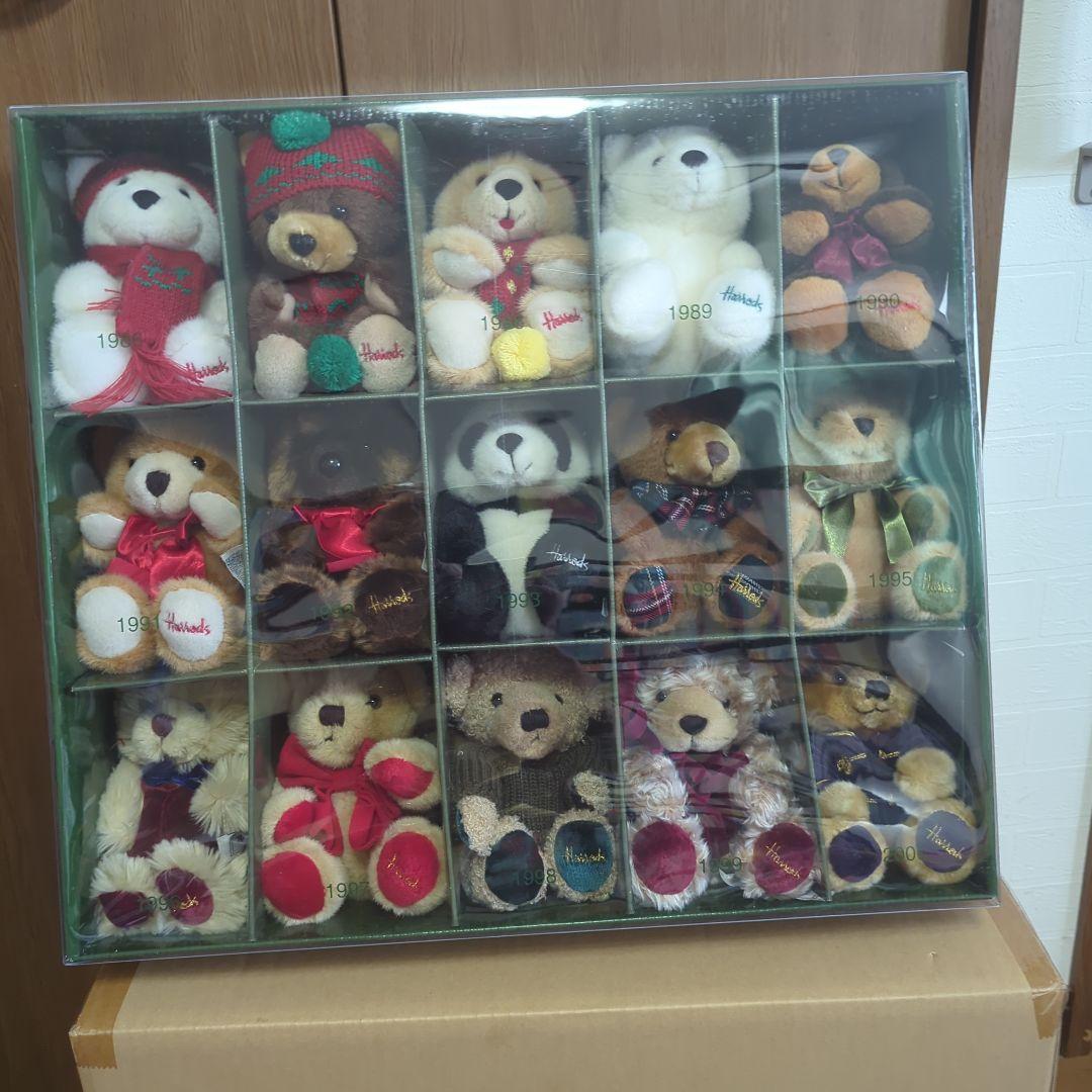 Harrods ミニチュアクリスマスベア 15体セット