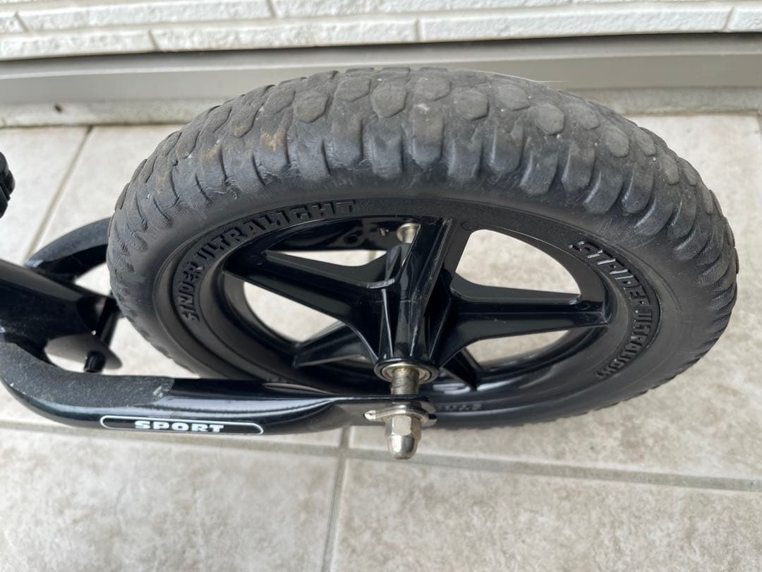 STRIDER 12 Sport バランスバイク 黒　ストライダー