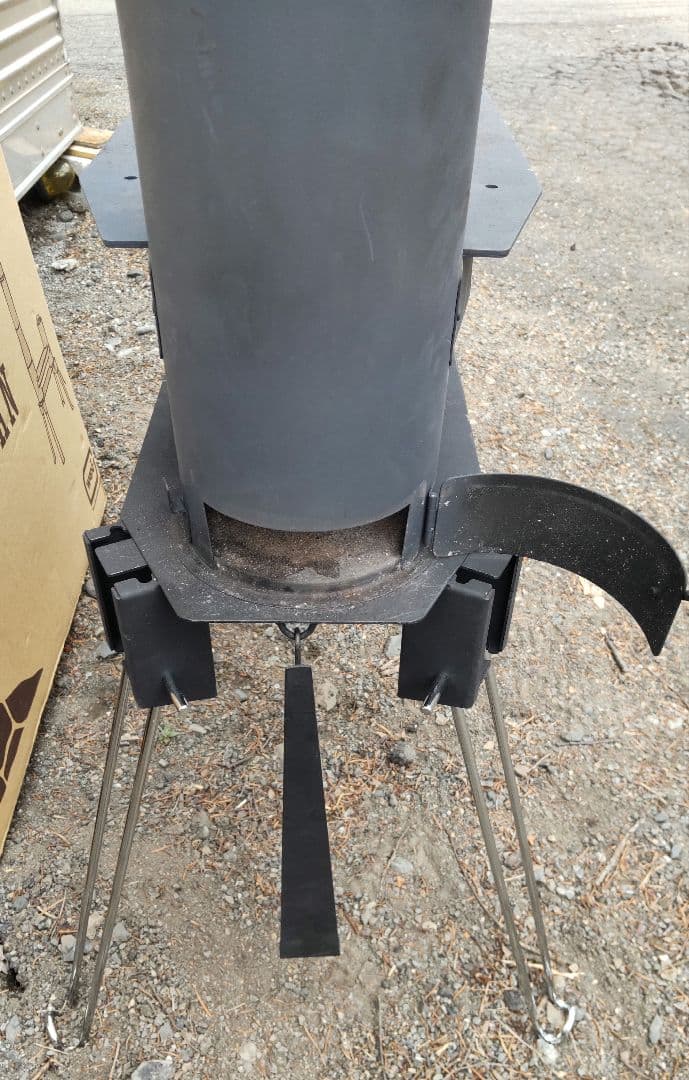 ペレットコンロ　きりんさん　きりんストーブ