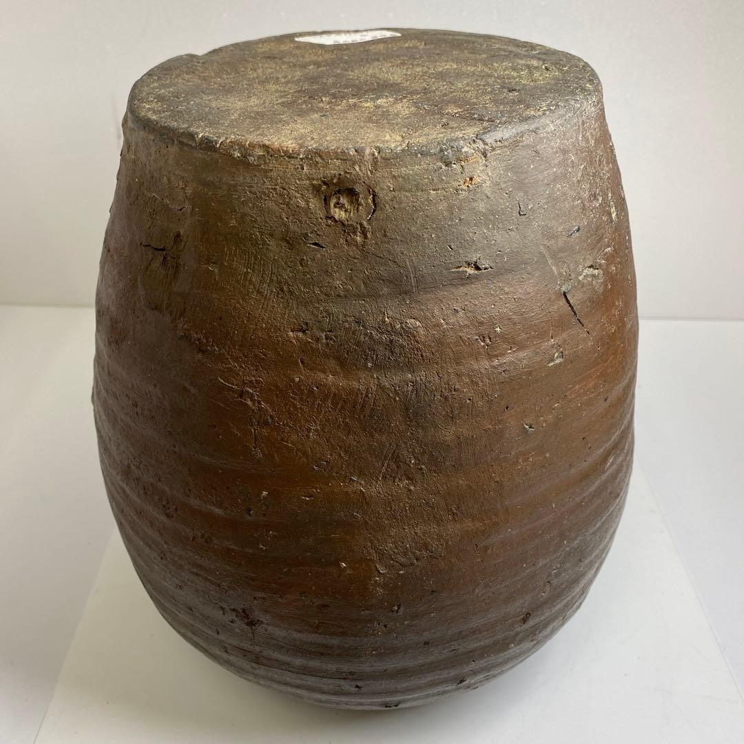 鎌倉時代　古備前壷　共箱　高さ約30㎝　東Y7-0228④タトオ