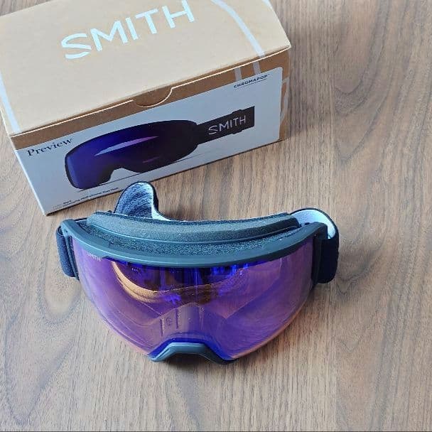 SMITH Preview ゴーグル 紫色レンズ　調光