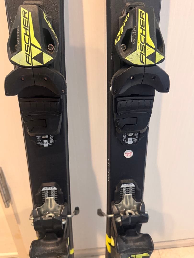 FISCHER RACE JR スキー 板 バインディング付き