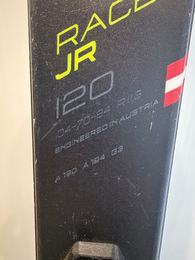 FISCHER RACE JR スキー 板 バインディング付き