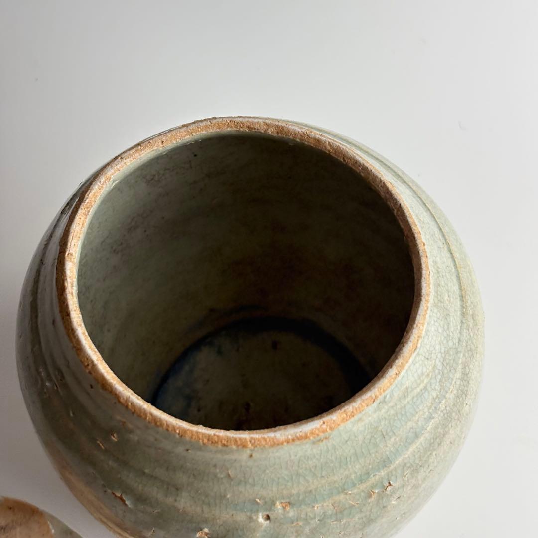 宋胡録 水指 茶道具 壷