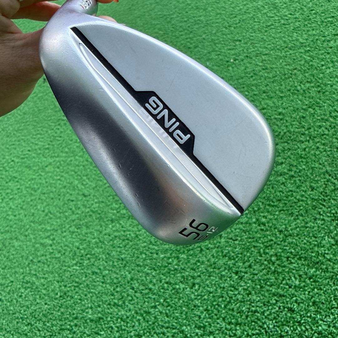 【中古】値下げPING S129 56度ウェッジ　モーダス105