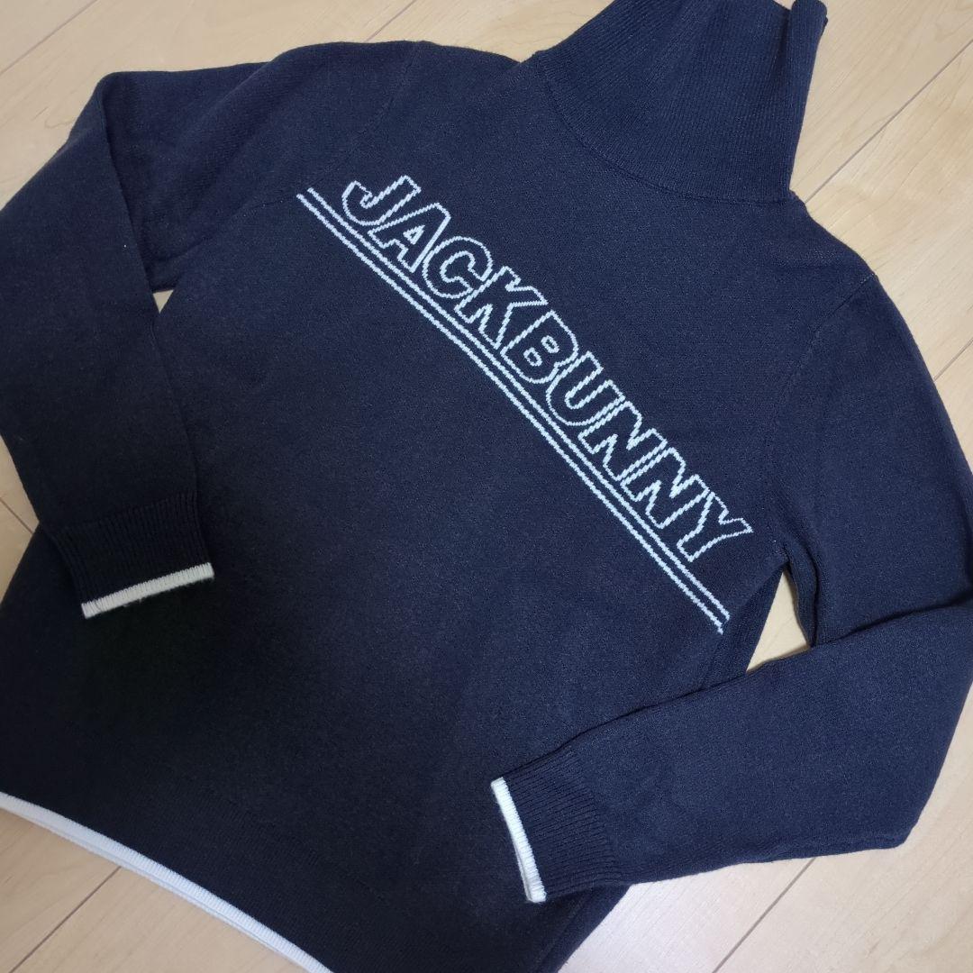 ★美品★Jack Bunny!!　ジャガードタートルネックプルオーバー　1