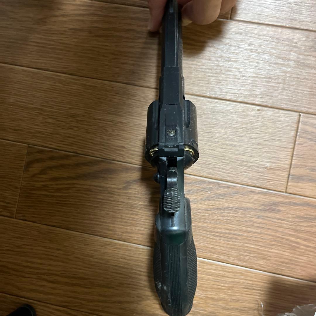 ブラックリボルバーガスガン