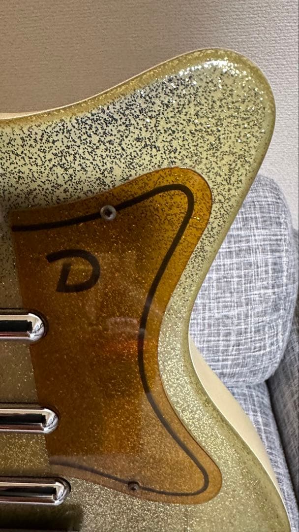 M*a様 DANELECTRO エレキギター ゴールド