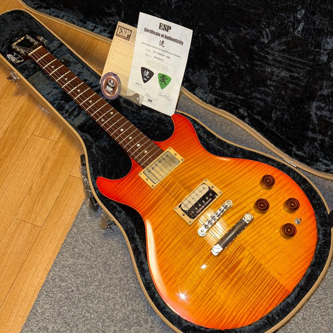 2008年製 ESP 助六 CHERRY KEN 横山健 シグネイチャーモデル