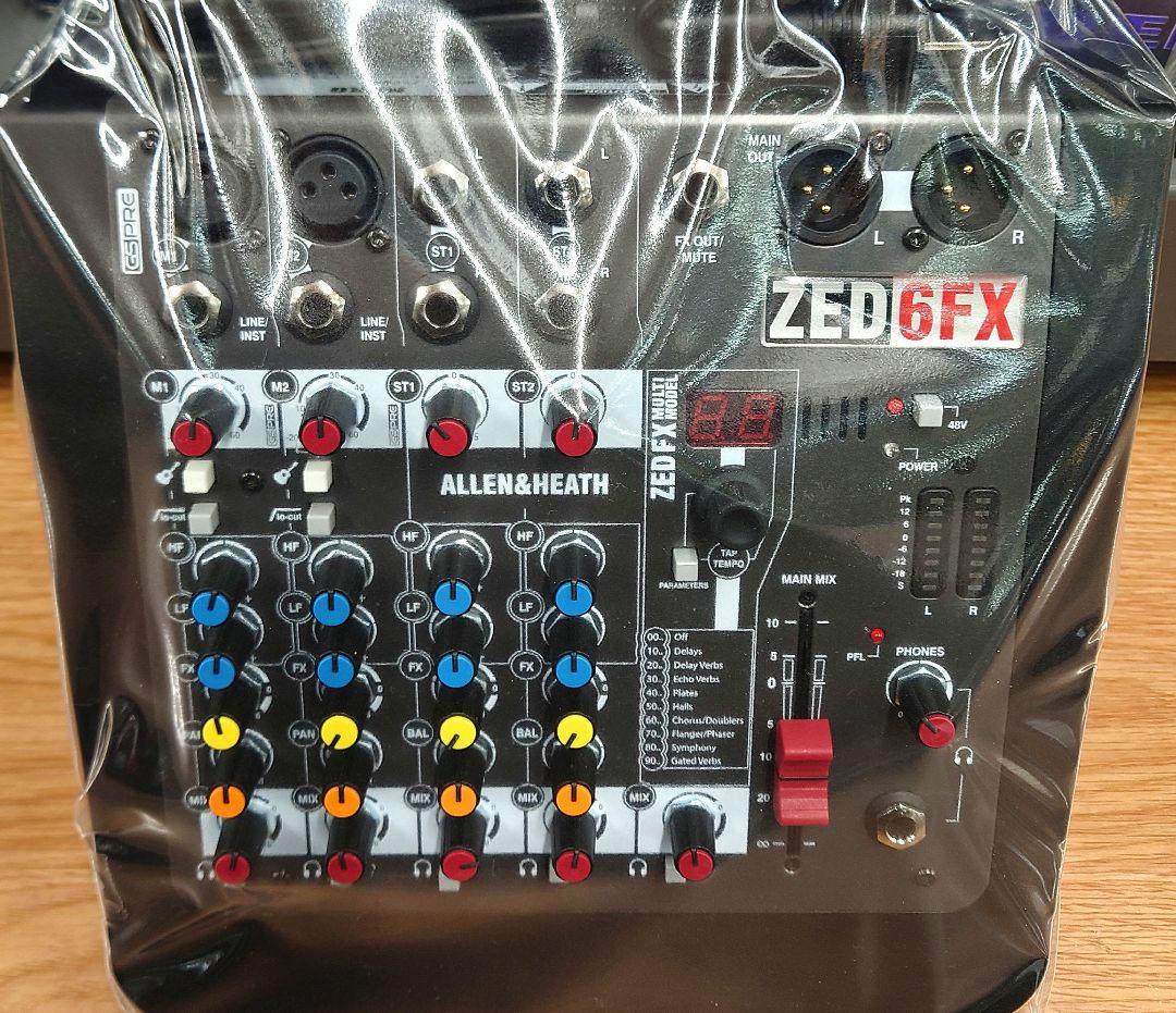 ■■【電源AC付】KORG　ZED6FX アナログミキサー