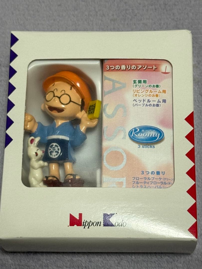 日本香堂　毎日香　香立て人形　さだ吉　かおりちゃん　3種セット　陶器　レア