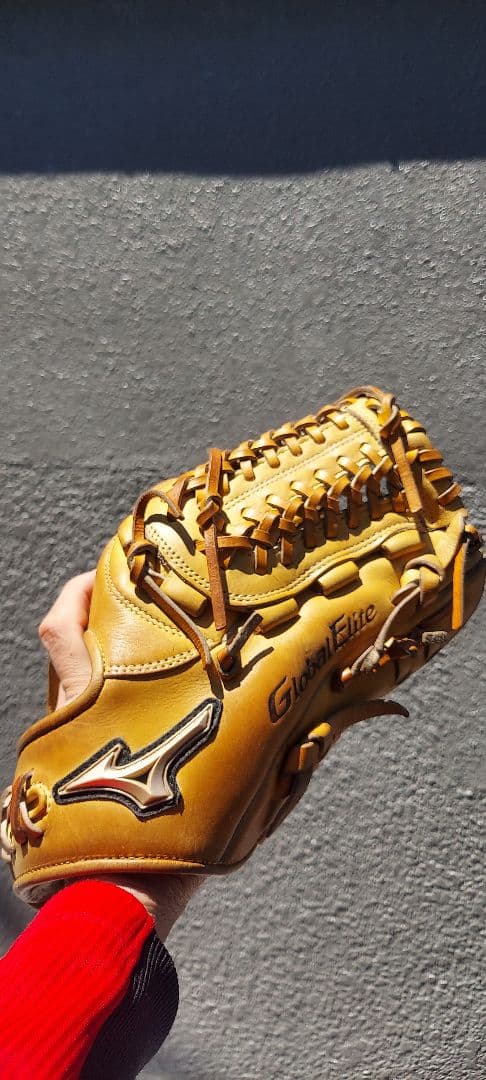 ま*た様 Mizuno Global Elite 軟式グローブ ブラウン