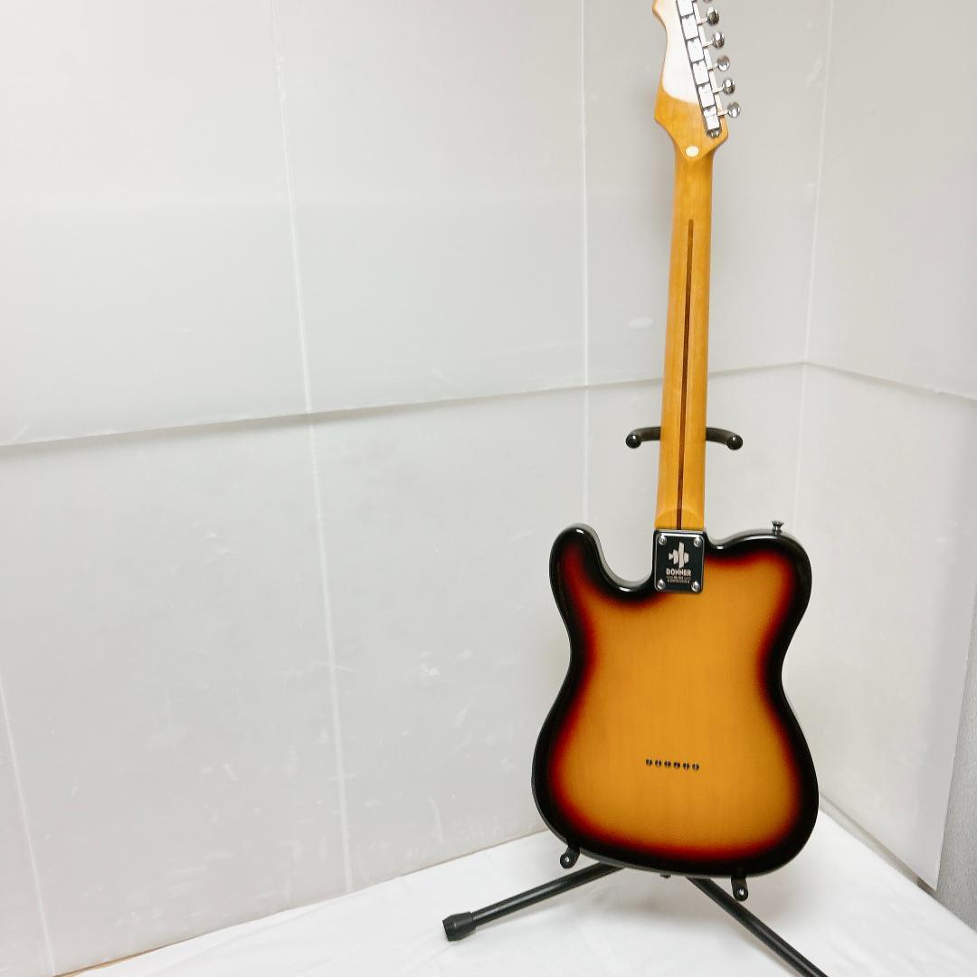 美品 Donner ドナー Telecaster Thinline サンバースト