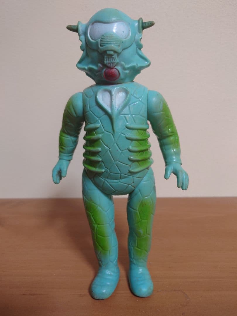 【当時もの】ブルマァク　ソフビ　ベル星人　スタンダード　ウルトラセブン