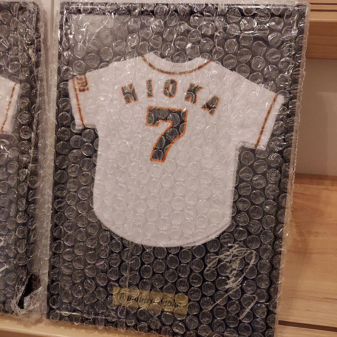 ミニチュアユニフォームフレーム　６種まとめ売り　ジャイアンツ　巨人