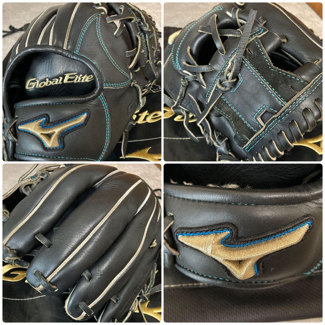 ミズノ グローバルエリート 一般 大人用 軟式 内野 野球 グローブ 良型即戦力