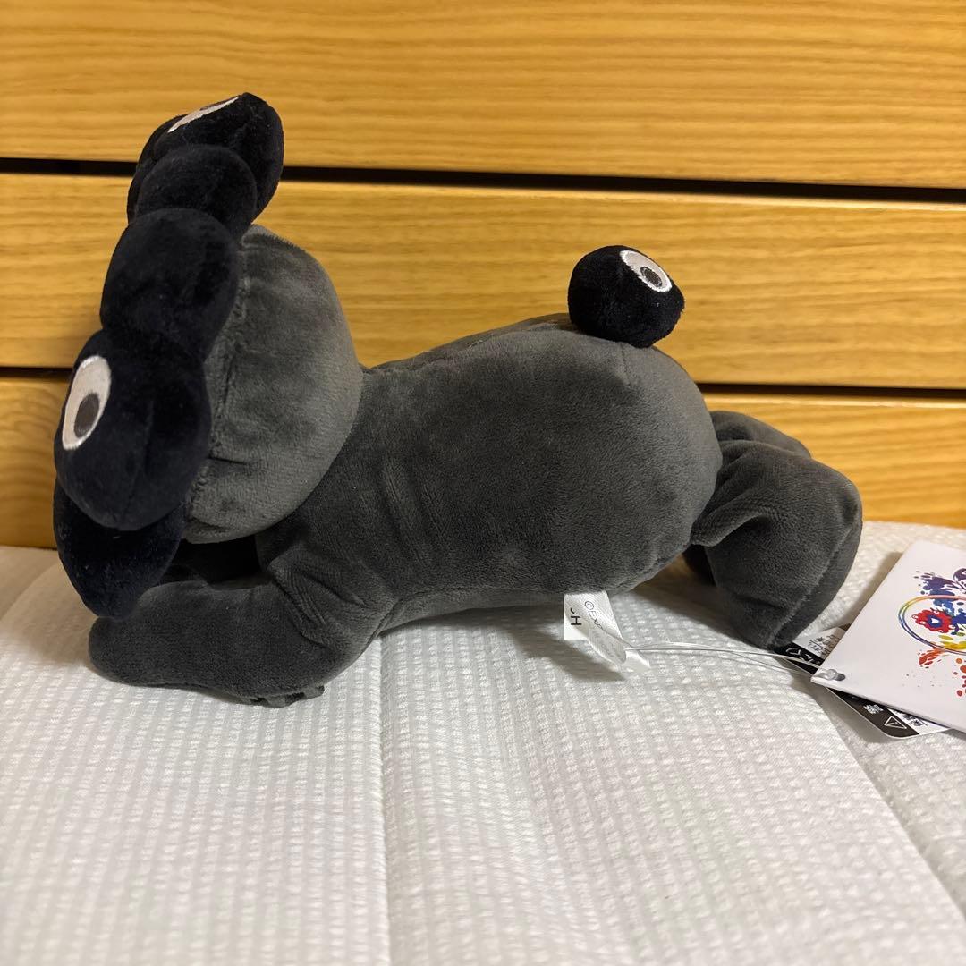 黒ミャクミャク　這型ぬいぐるみ　S