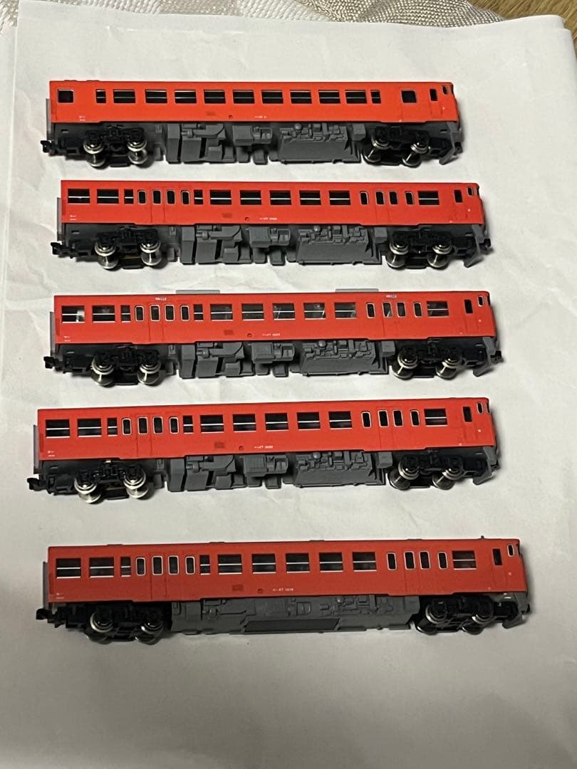 キハ47 48 kato 5両　内4両ライト点灯　1両動力動作確認済