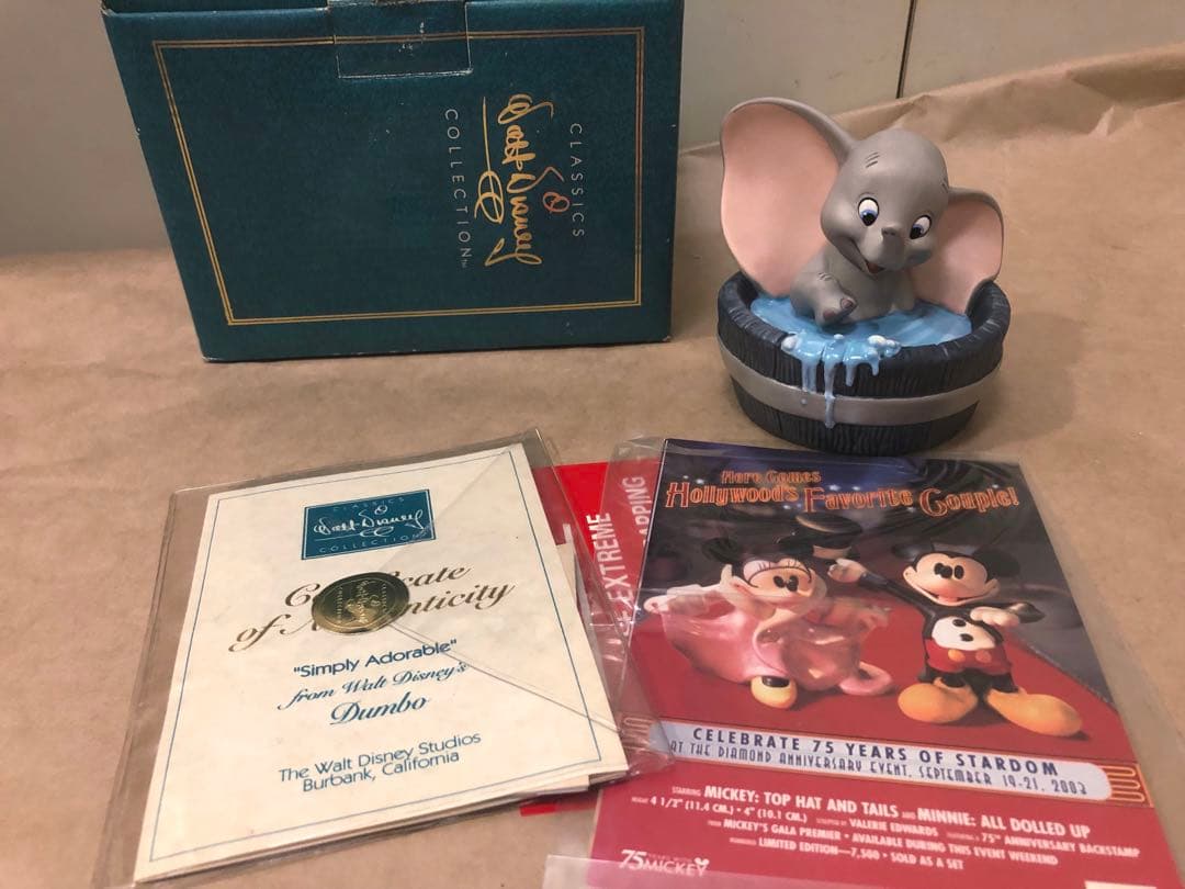 未使用　WDDC ディズニー　ダンボ　フィギュア