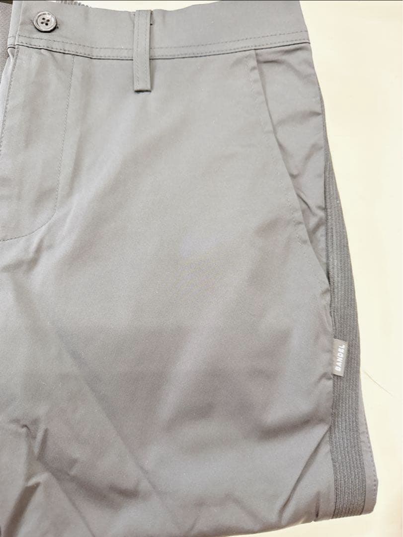 【新品未使用】BANDEL 吸水速乾 ゴルフロングパンツ ブラック M-L