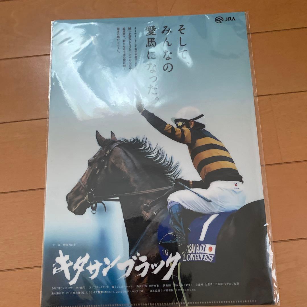 JRA第63回有馬記念中山競馬場キタサンブラックBIGポスターオマケファイル2枚