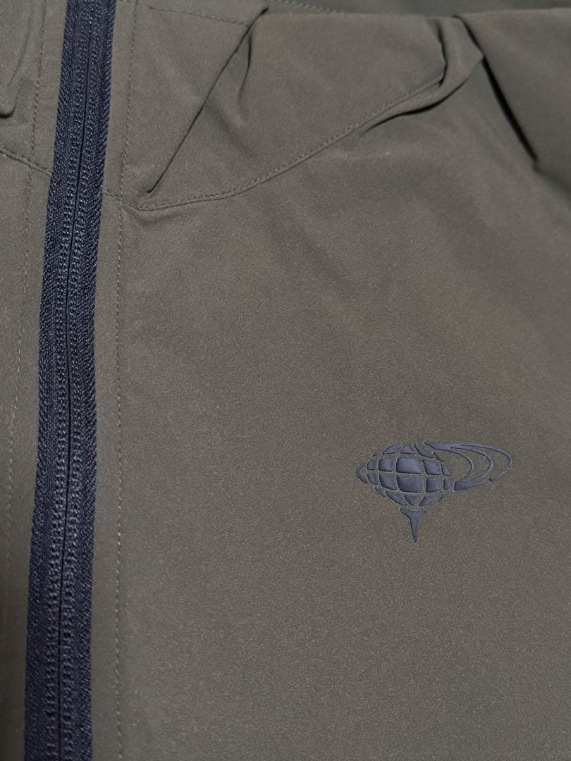 BEAMS GOLF フード付きジャケット オリーブ