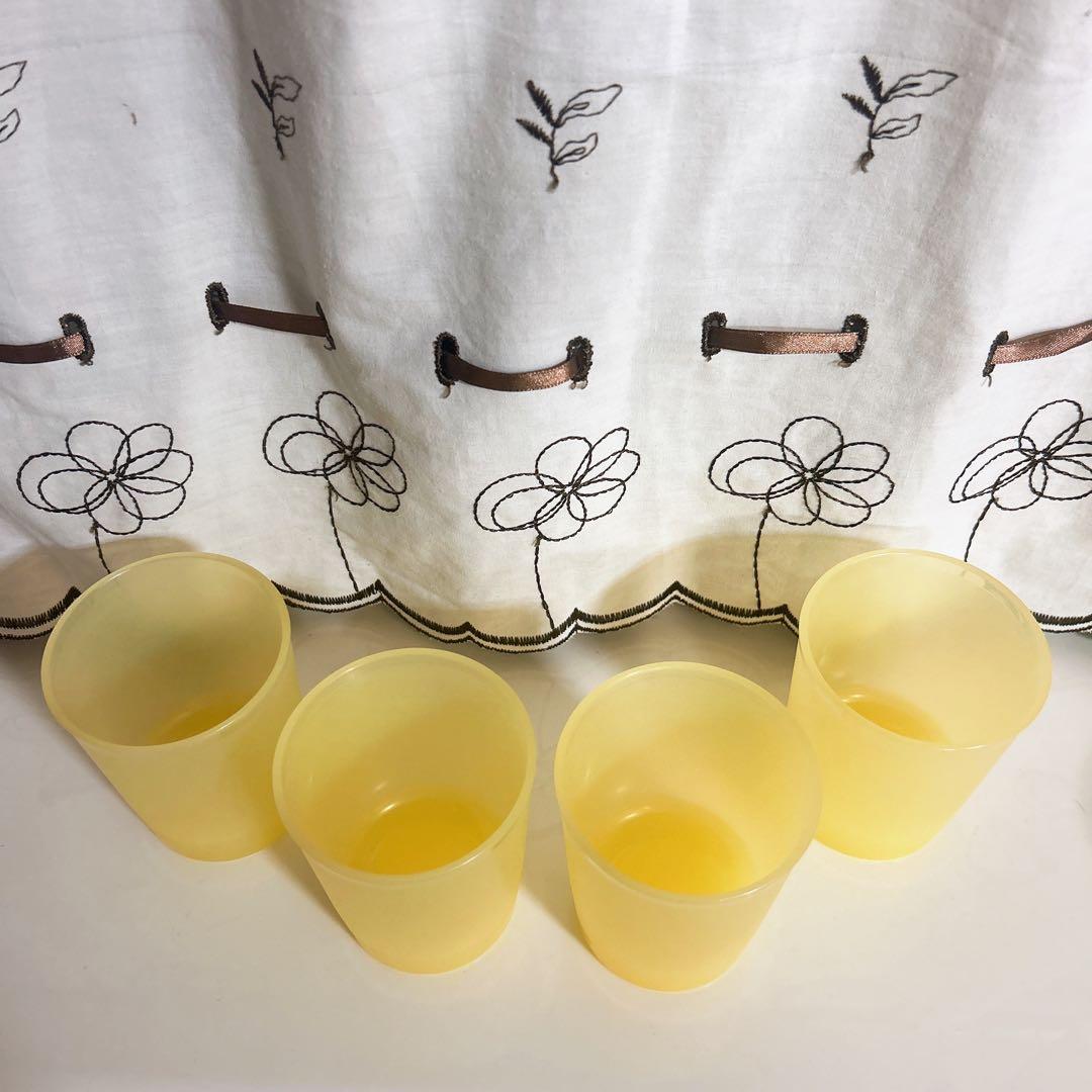 【Tupperware】ピクニックセット　イエロー（中古）