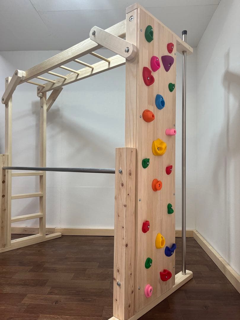 タイプC 高さ固定　ブレキエーション　雲梯　うんてい　室内遊具　知育玩具