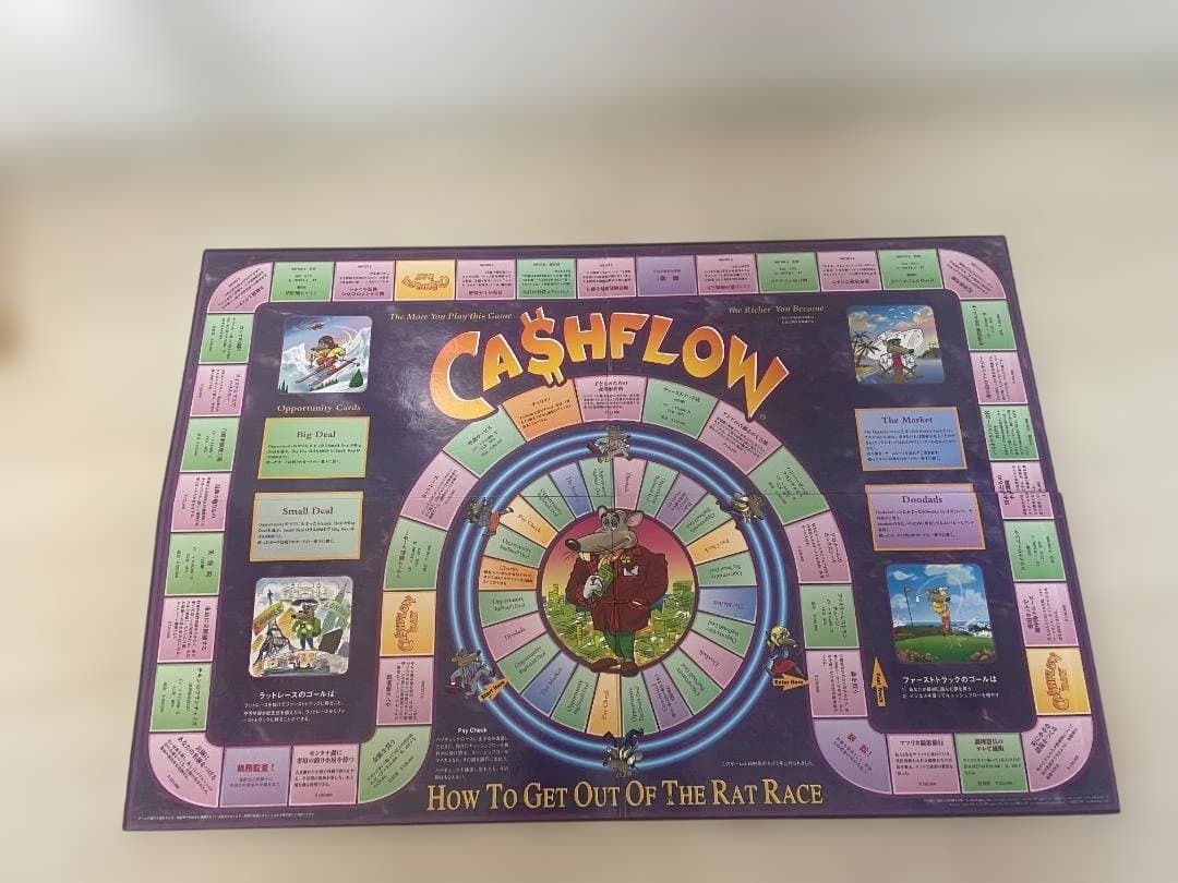 ◆廃盤◆ キャッシュフロー101 ボードゲーム 日本語版 金持ち父さん貧乏父さん