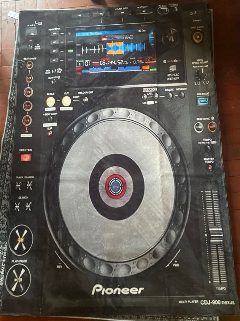 Pioneer CDJ-900 nexus マット　ラグ　カーペット