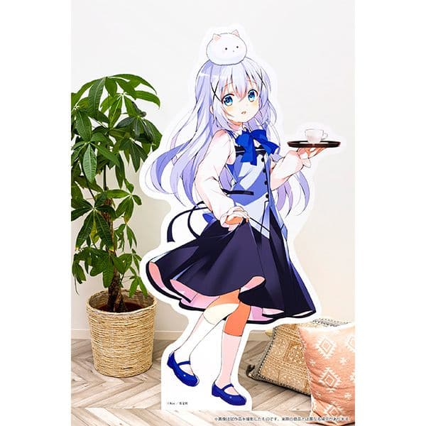 【未開封新品•限定品】ごちうさ　等身大パネル　チノ