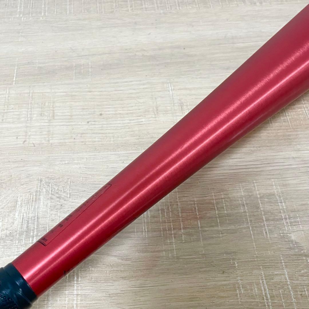 ゼット 野球 金属製 トレーニングバット 84cm レッド BTT10084