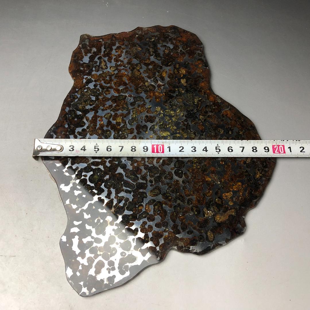 パラサイト隕石 隕石　石鉄隕石　セリコ隕石 美品　重さ約351ｇ