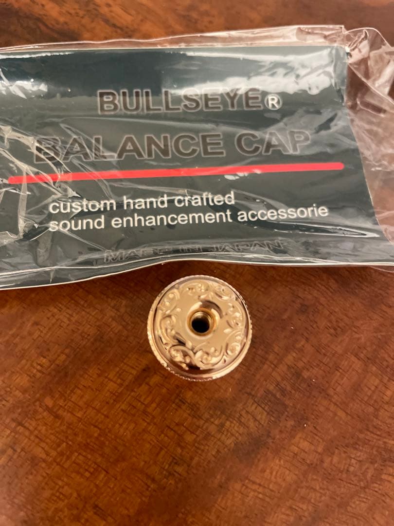 1/19まで！フルートバランスキャップ ピンクゴールドロングタイプ ブルズアイ