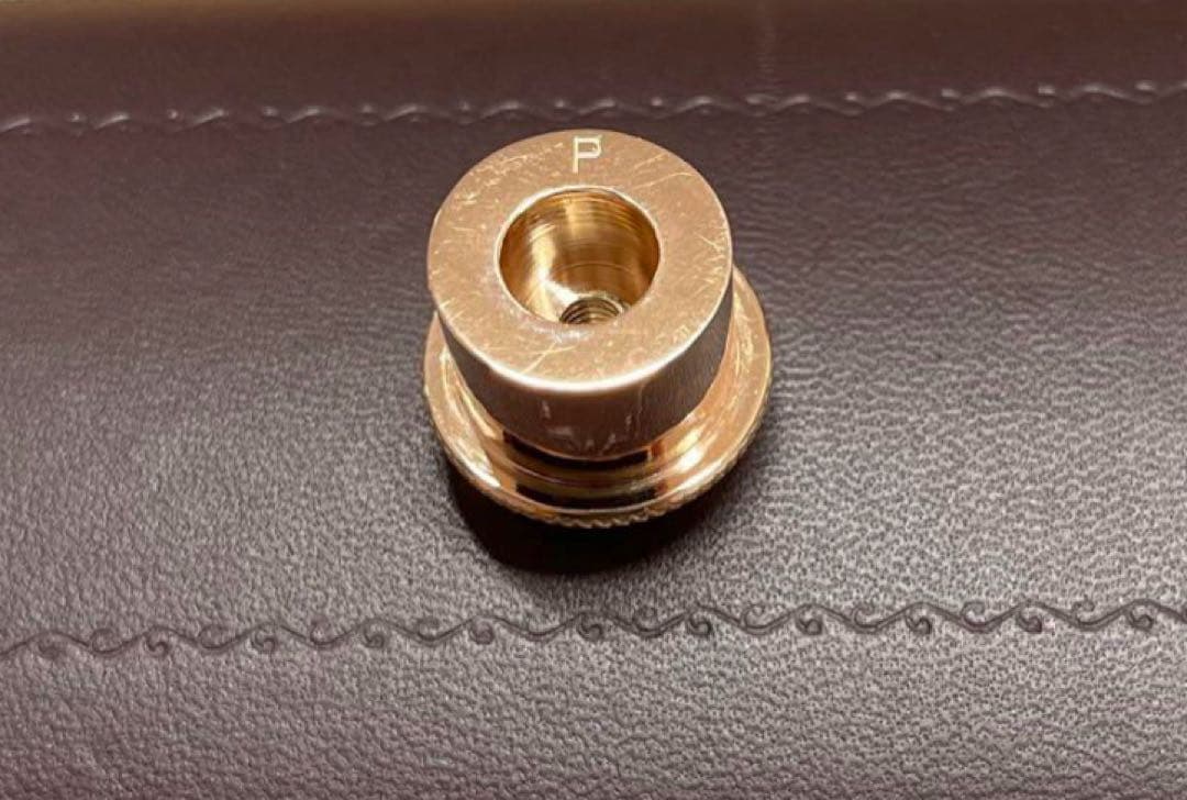 1/19まで！フルートバランスキャップ ピンクゴールドロングタイプ ブルズアイ