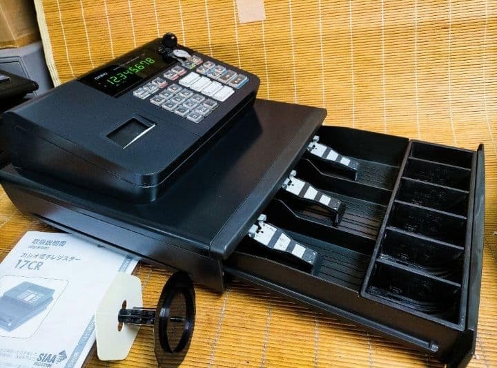 カシオレジスター　17CR　簡単便利特殊　送料込　006126