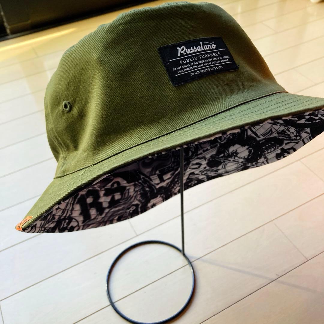 ラッセルノ　ハット　ミリタリーカラー