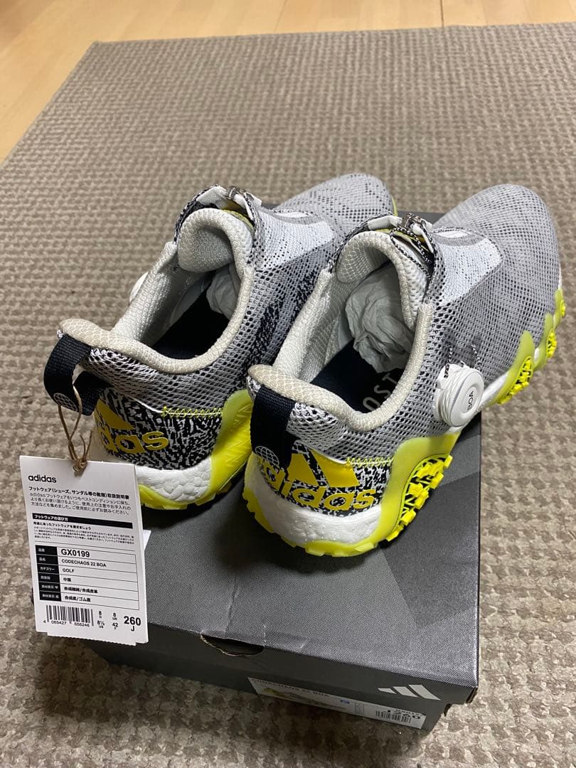 新品、未使用‼️アディダスCHAOS 22 BOA 26cm