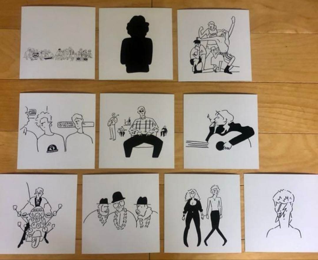 SAI GALLERY TARGET長場雄　ポストカードセット　宮下パーク