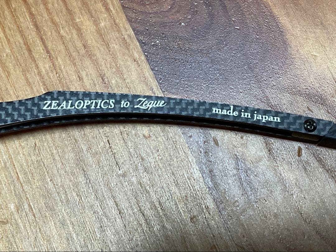 超美品　ZEALOPTICS Zegue サングラス ケース付き