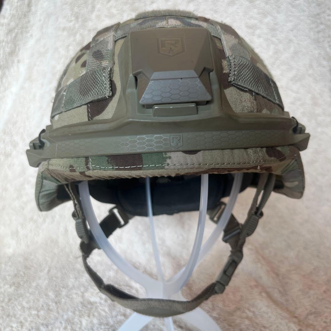 ＜希少＞イギリス軍放出品Virtus ヘルメット＆MTPカバー　サイズS