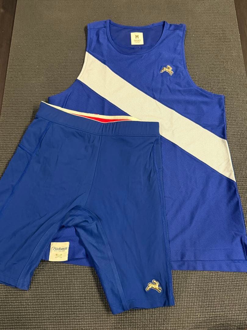 tracksmith トラックスミス タンクトップ タイツセット 美品