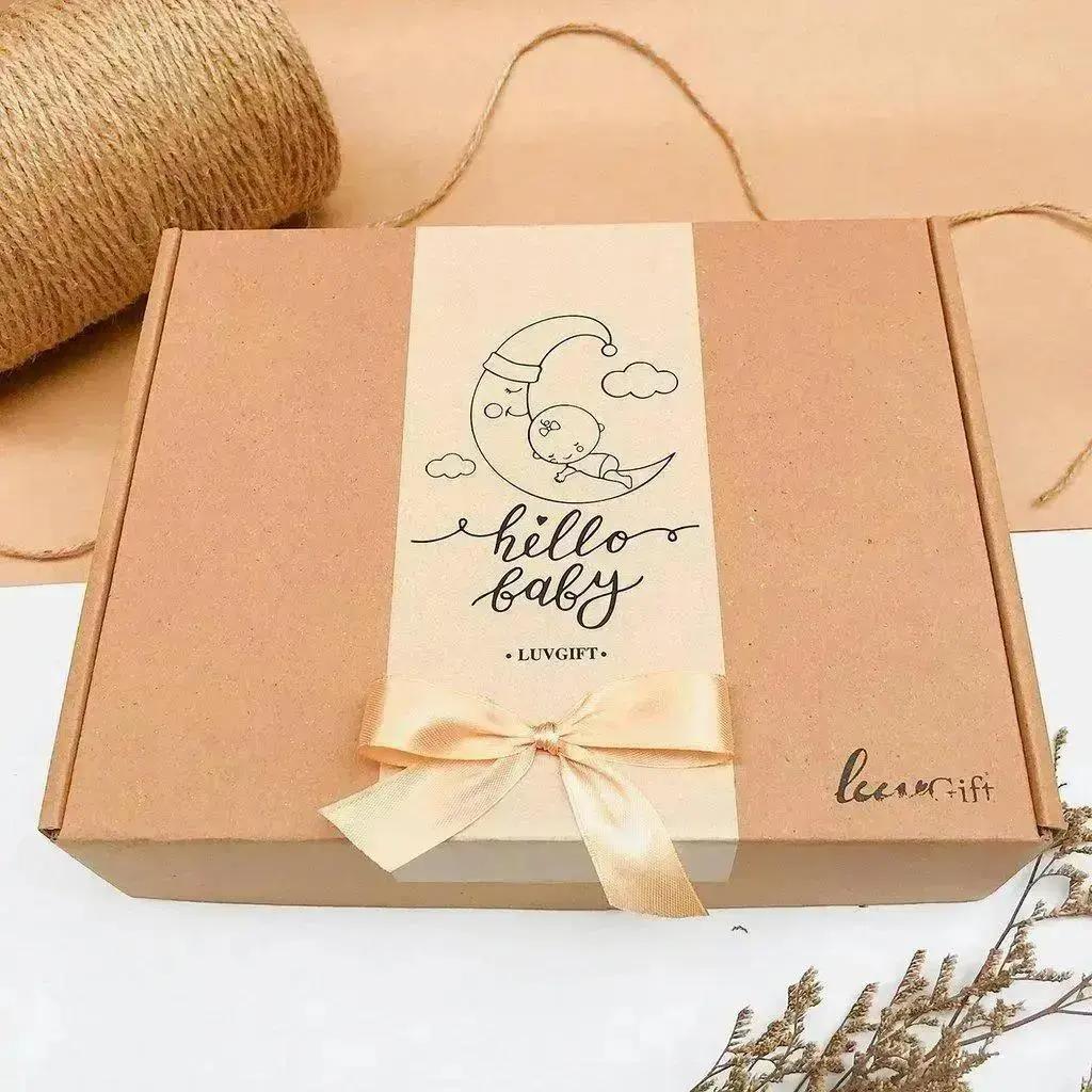 誕生日プレゼント用クラフト紙ボックス010