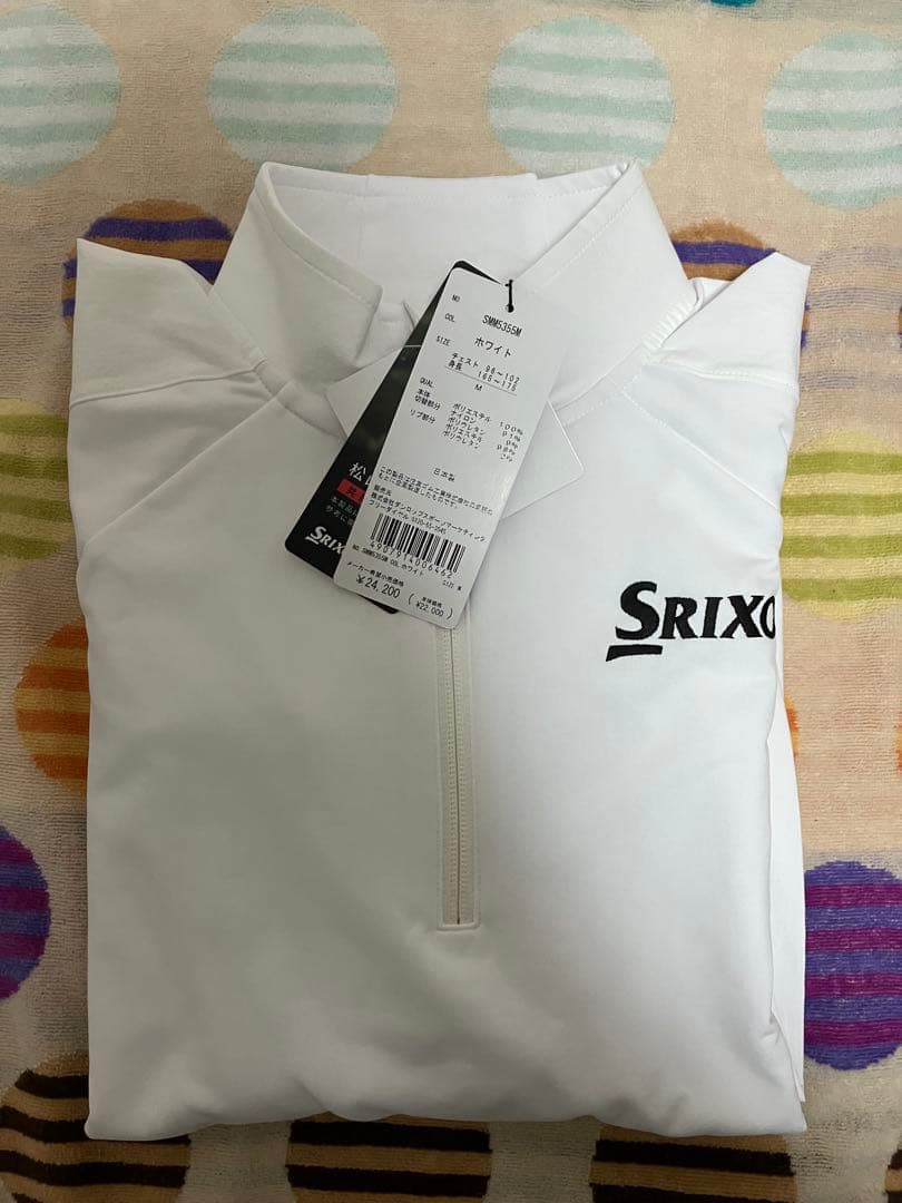 Srixon 2025松山モデルスリーブラインハーフジップスウエット