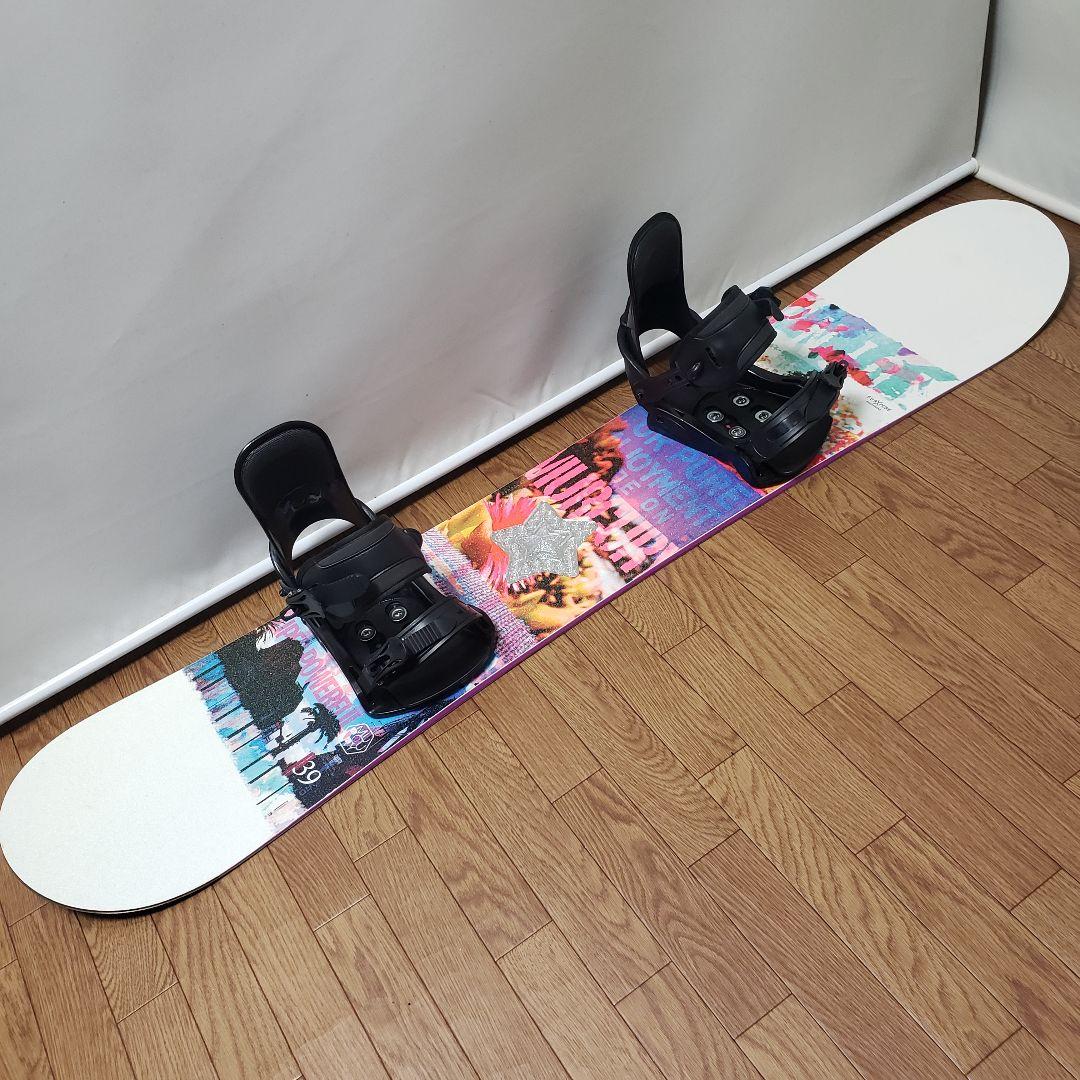 FUR PURE ENJOYMENT 139cm スノーボードセット